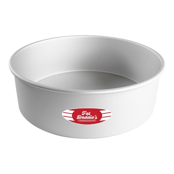 Fat Daddio's PRD-124 Anodized Aluminum Round Cake Pan, 12 x 4 inch