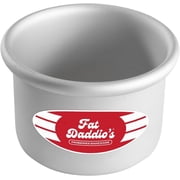 Fat Daddio's PRD-43 Anodized Aluminum Round Cake Pan, 4 x 3 inch