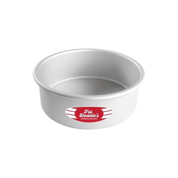 Fat Daddio's PRD-83 Anodized Aluminum Round Cake Pan, 8 x 3 inch