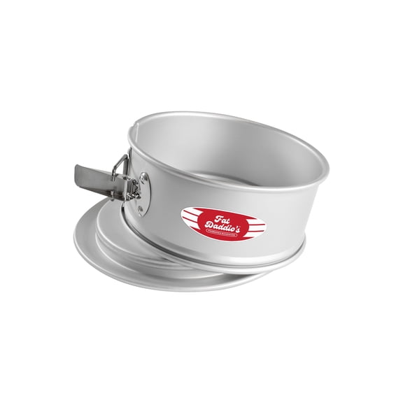 Fat Daddio's PSF-83 Anodized Aluminum Springform Pan, 8 x 3 Inch, Silver