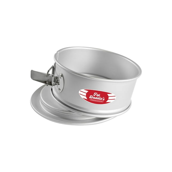 Fat Daddio's PSF-93 Anodized Aluminum Springform Pan, 9 x 3 Inch, Silver