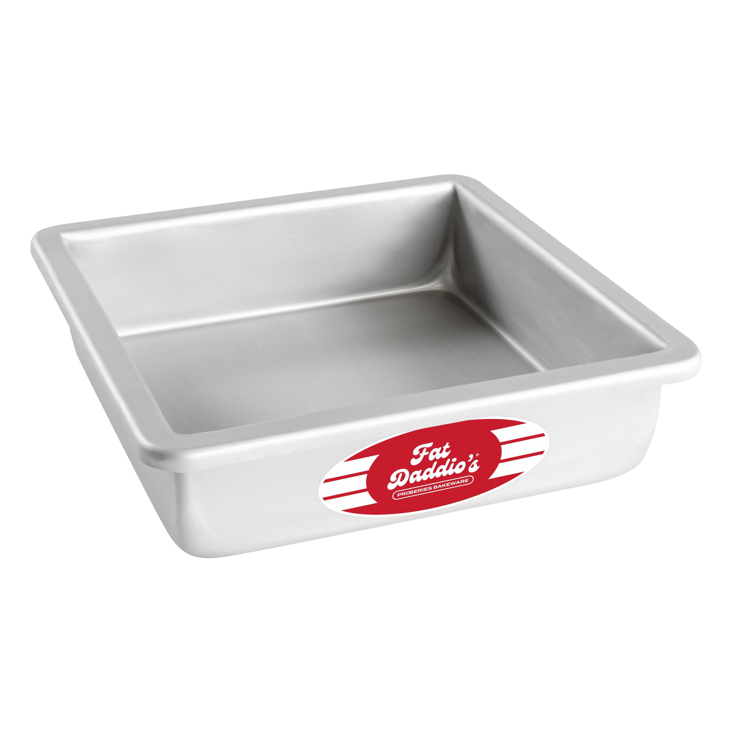 Fat Daddio's PSQ-773 Anodized Aluminum Square Cake Pan, x Inch