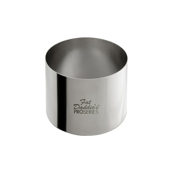 Fat Daddio's SSRD-3020 Stainless Steel Round Cake & Pastry Ring, 3 x 2 inch