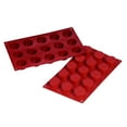 thumbnail image 1 of Fat Daddio's Silicone Bakeware Petits Four Round 15 Cavities, 1 of 2