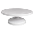 thumbnail image 1 of Fat Daddio's TT-125APS Cake Decorating Turntable, 12 x 5 Inch, White, 1 of 4