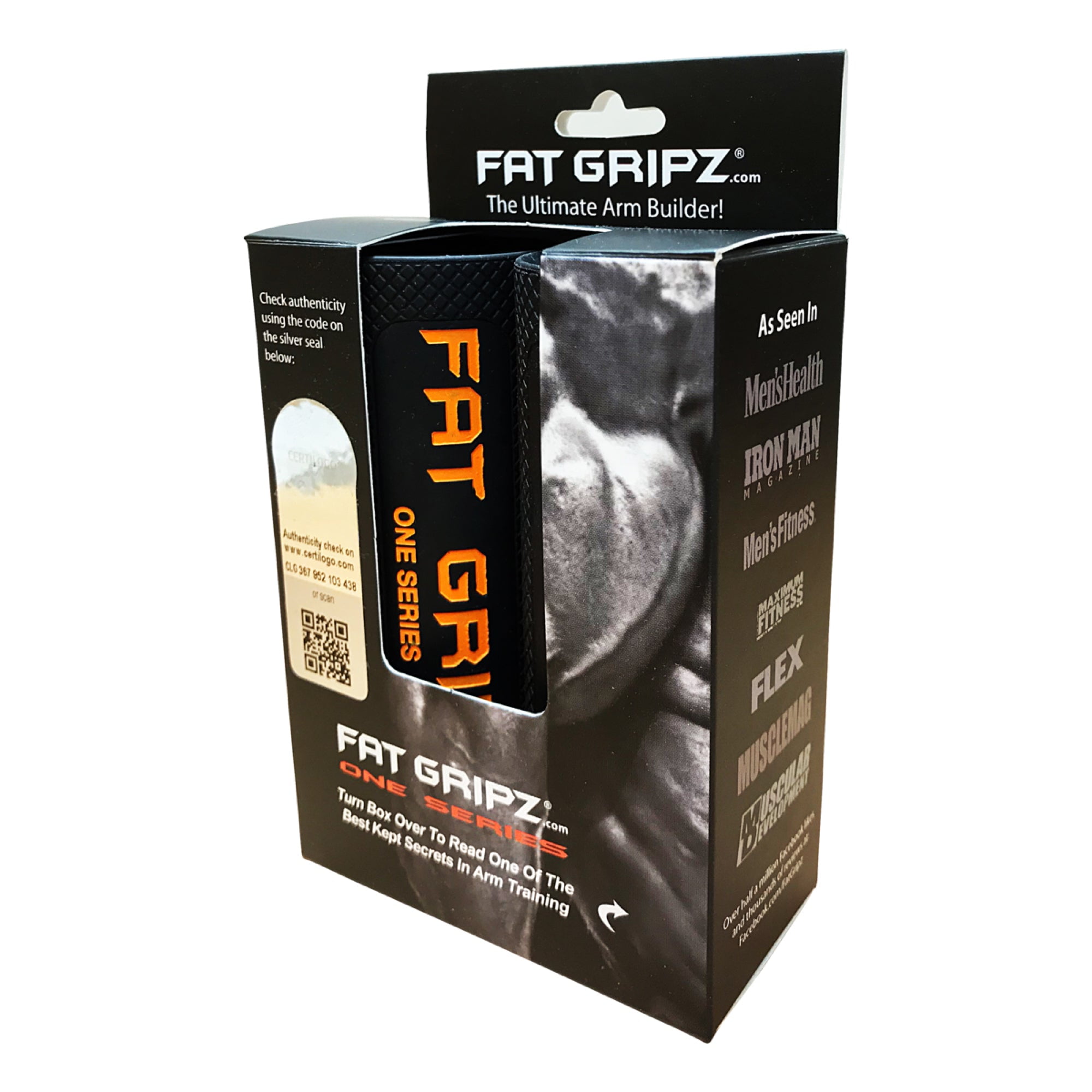 Fat Gripz Pro (2.25”) - The Simple Proven Way to Get Big Biceps & Forearms  Fast