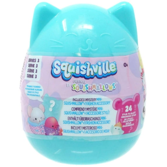 Fat Hair Squishville Mystey Mini Squishmallows S3