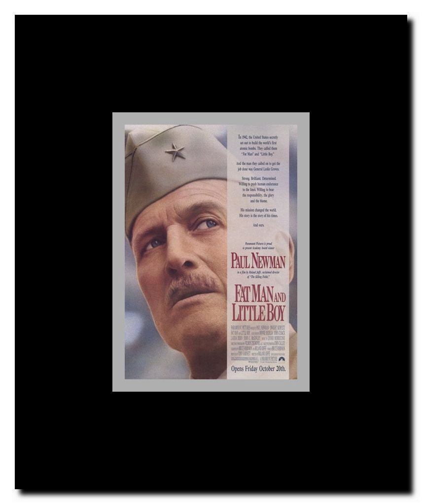 Fat Man and Little Boy Framed Movie Poster