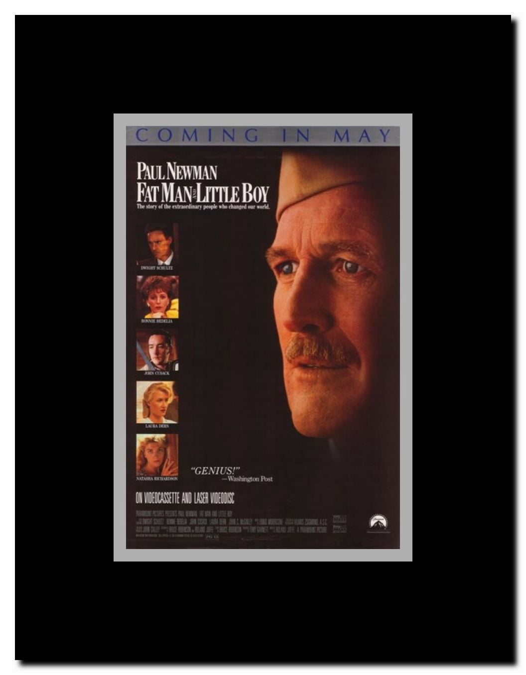 Fat Man and Little Boy Framed Movie Poster