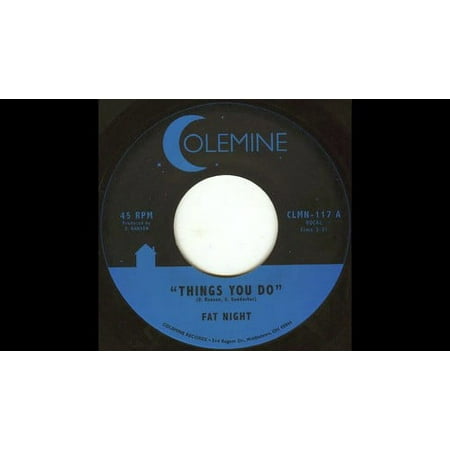 Fat Night - Things You Do - Music & Performance - Vinyl [7-Inch]