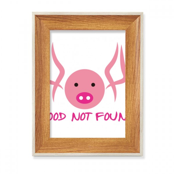 Fat Pig Ears Desktop Wooden Photo Frame Display Picture Art Painting Multiple Sets