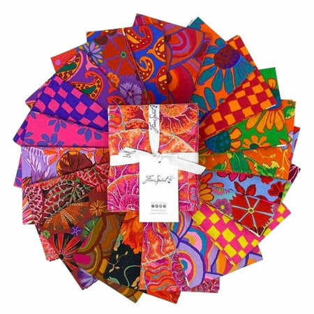 Fat Quarter Bundle - Kaffe Fassett Collective August 2024 Hot FreeSpirit 20 Count Fat Quarters Assorted Cotton Fabric Precuts (FB4FQGP.AUG24HOT) M204.39