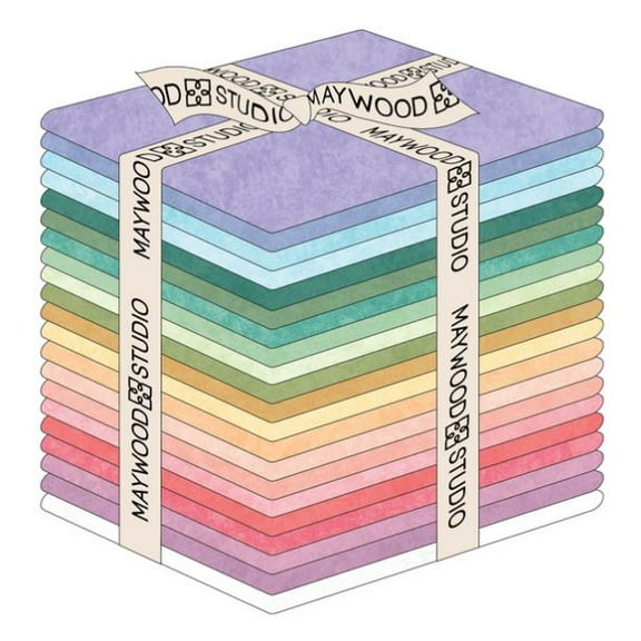 Fat Quarter Bundle - Shadow Play Minerals Maywood Studio Blenders 21 Count Fat Quarters Quilter's Cotton Fabric Precuts (FQ-MASSHP-MINS) M422.35