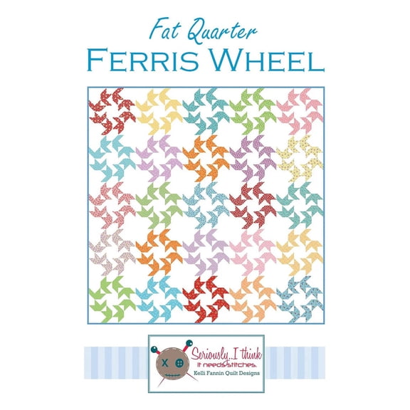 Fat Quarter Ferris Wheel Quilt Pattern