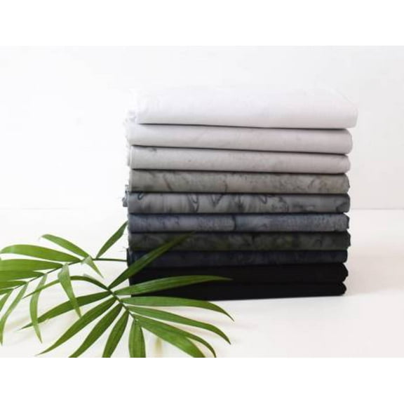 Fat Quarter Lava Tonal Nightfall 10pcs/bundle
