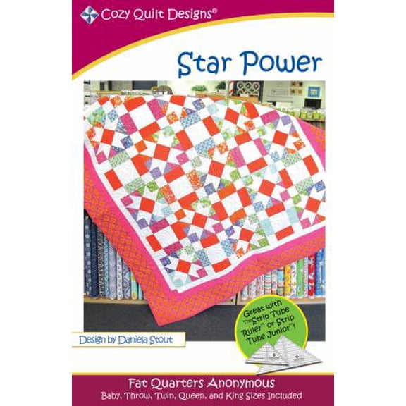 Fat Quarter - Star Power- Cqd01092