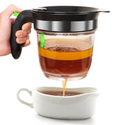 Fat Separator, Gravy Separator with Built-In Strainer and Bottom Release, Grease Separator for Healthier Cooking, Gravy, Broth, Soup, Sauces and Cooking Juices, 950ml Capacity 1 Pack