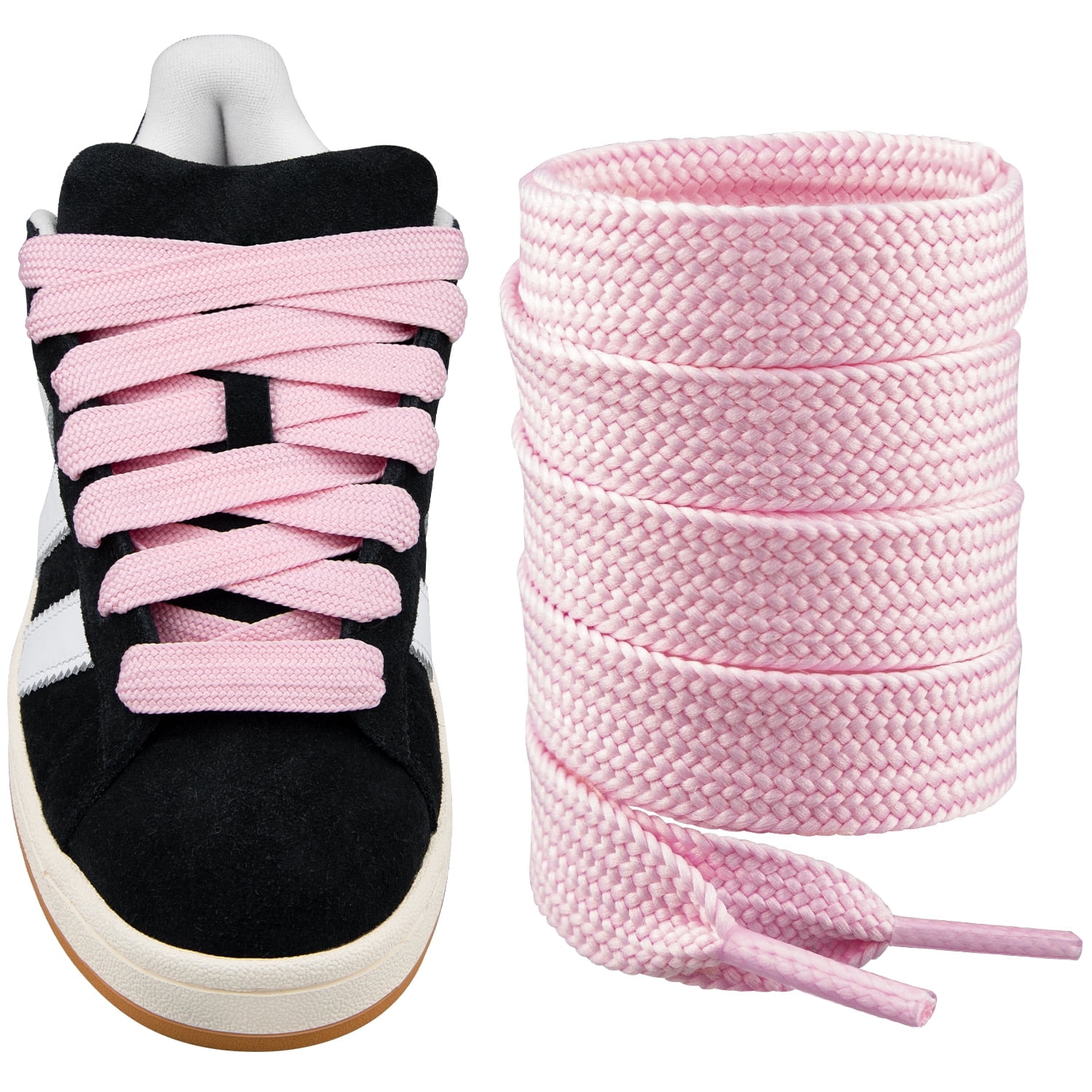 Fat Shoelaces for Adidas Campus 00s,16MM Chunky Thick Flat Wide