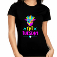 thumbnail image 1 of Fat Tuesday Mardi Gras Shirts for Women Mardi Gras Mask Mardi Gras Shirt NOLA Mardi Gras Outfit for Women, 1 of 6