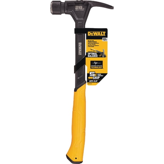 STANLEY FatMax Xtreme Antivibe Framing Hammer Heavy-Duty Construction, Professional Use