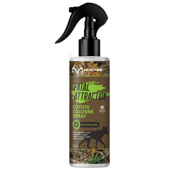Fatal Attraction Coyote Cologne; Coyote Attractant Spray - Blood Meal Vanilla; Bring the Predators to You