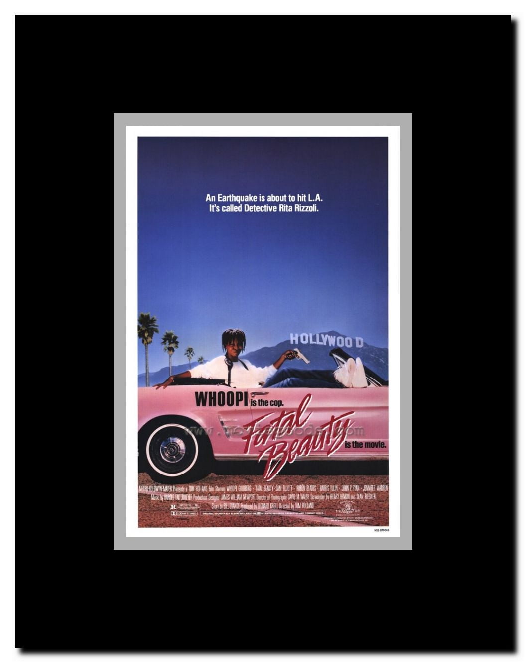 Fatal Beauty Framed Movie Poster