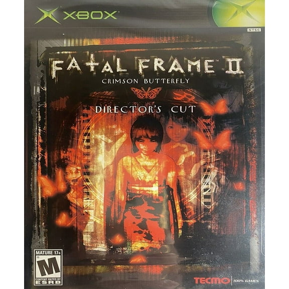 Restored Fatal Frame II: Crimson Butterfly (Director's Cut), by TECMO, Physical Video Game for Xbox