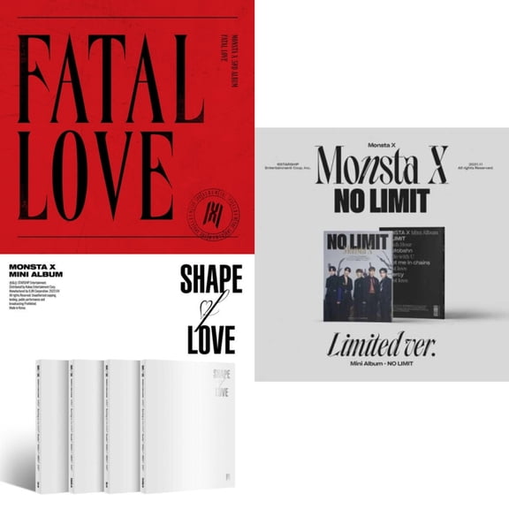 Fatal Love: Vol. 3 & Shape Of Love & No Limit (Limited Ver.) [CD Bundle]