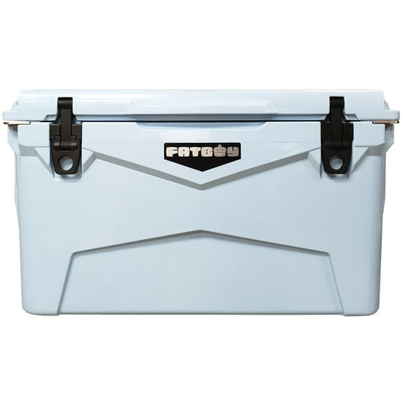 Fatboy 45 Quart Roto Molded Hard Sided Cooler Light Blue