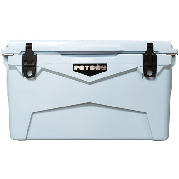 Fatboy 45 Quart Roto Molded Hard Sided Cooler Light Blue