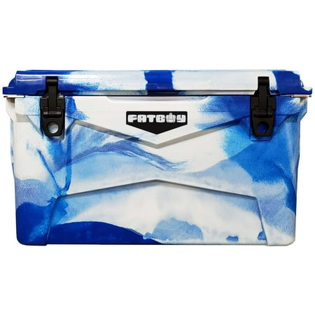 Fatboy 45 Quart Roto Molded Hard Sided Cooler Marine Camo