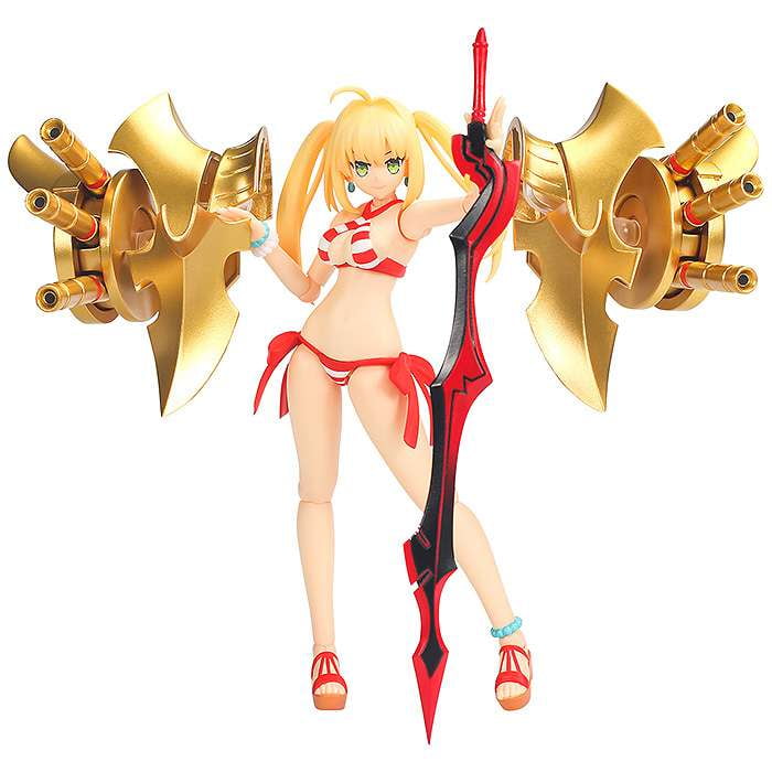 Fate/ 4Inch-Nel Nero Claudius Action Figure [Caster] - Walmart.com