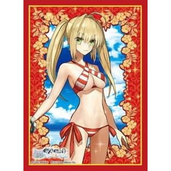 Fate/Extella Link Nero Claudius Red Saber Card Game Character Sleeves Collection Anime Girls Art 80CT