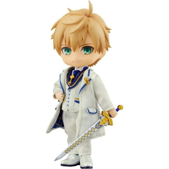 Fate/Grand Order Cute Anime Dolls Doll - Saber/Arthur Pendragon (Prototype) White Rose Ver. Action Figure, Multicolor