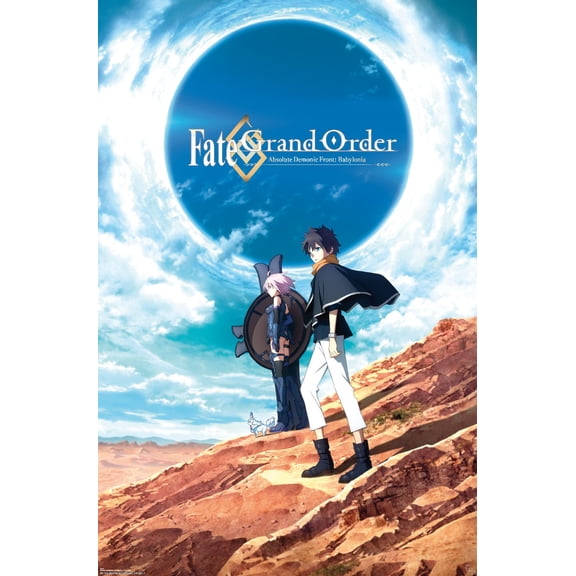 Fate/Grand Order – Mash & Fujimaru Wall Poster, 14.725" x 22.375"