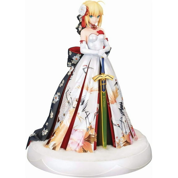 Fate/Stay Night: Saber (Kimono Dress Version) 1: 7 Scale PVC Figure