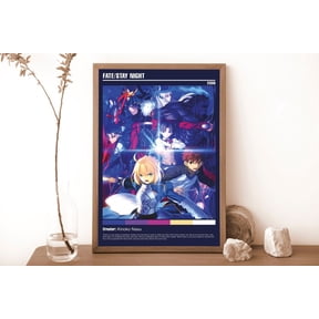 Fate Stay Night Saber Minimalist Anime Manga Poster Unframed Size 24''x36'' GooGate