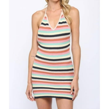 Fate Tie Back Sweater Dress
