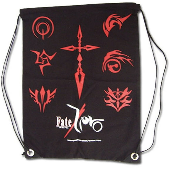Fate/Zero Command Seals Anime Drawstring Backpack