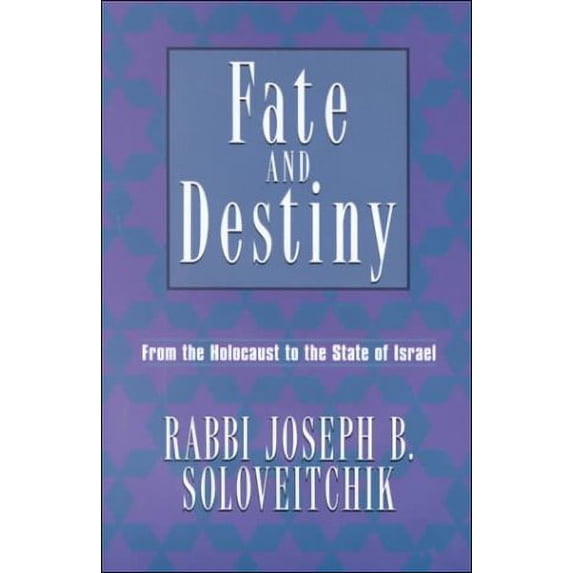 Pre-Owned Fate and Destiny: From Holocaust to the State of Israel, 9780881256857, Hardcover,
