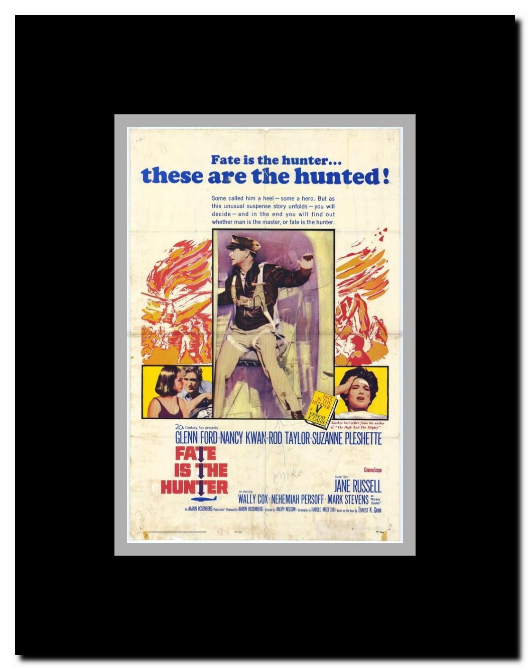 Fate is the Hunter Framed Movie Poster