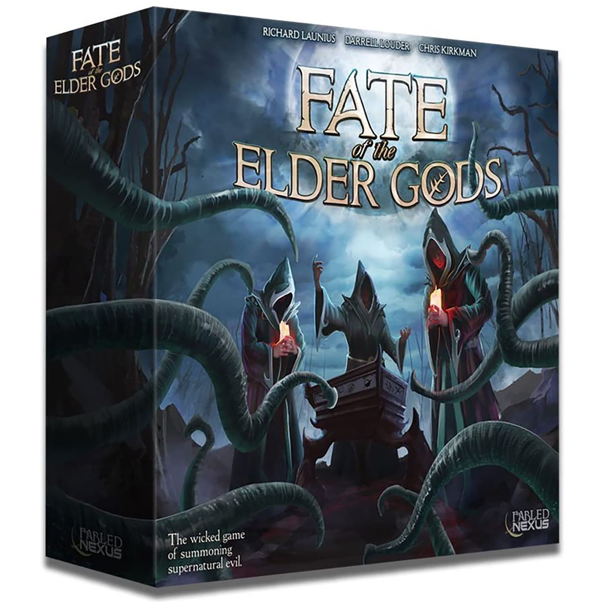 Fate of The Elder Gods - Lovecraftian Lore Boardgame, Ages 13+, 1-4  Players, 30-120 Min