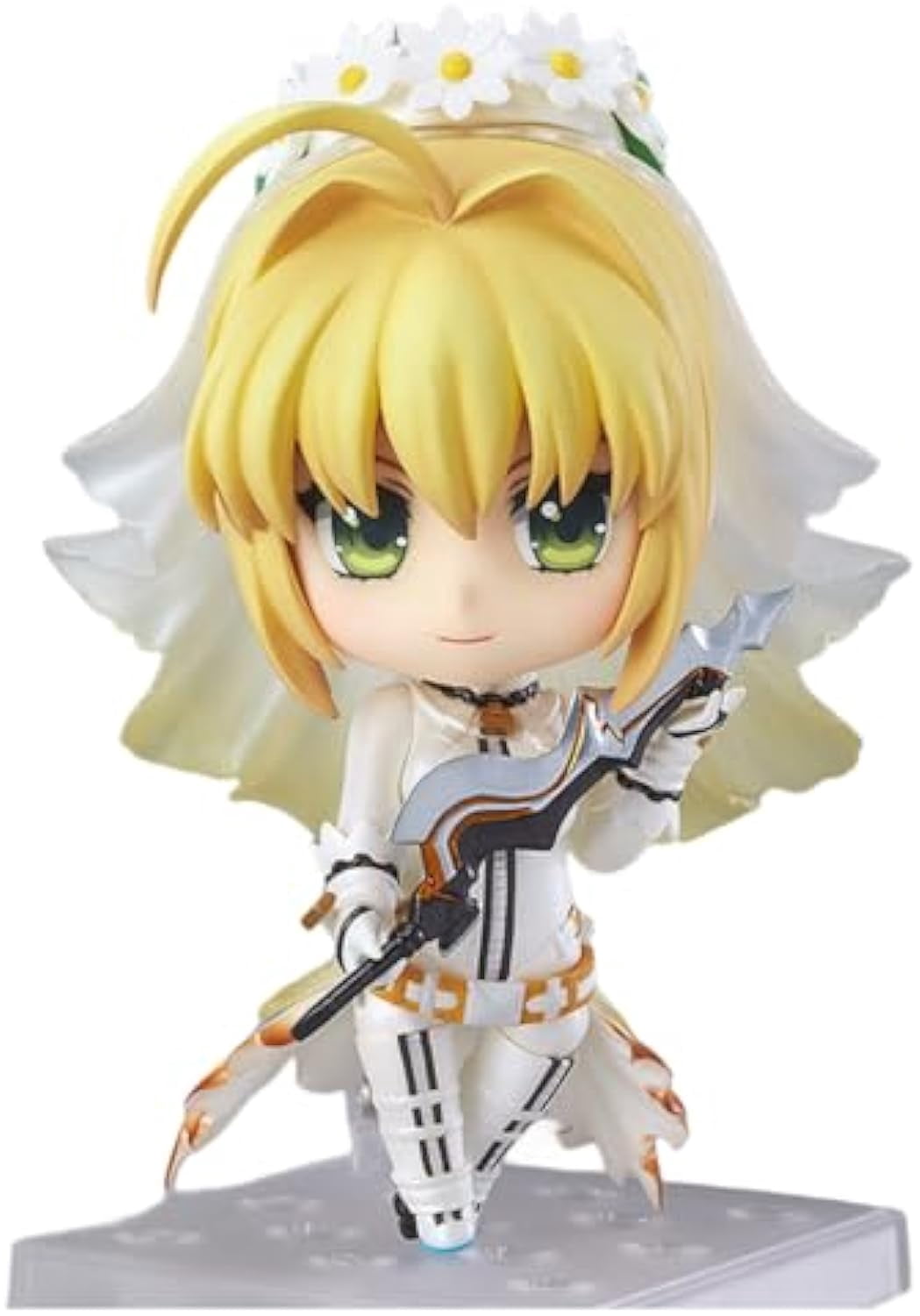 Fate Stay Night Anime Figure Saber 19 Cm, FGO Saber Sword Swing Versione, Statua In PVC, Collezione Desktop - 2