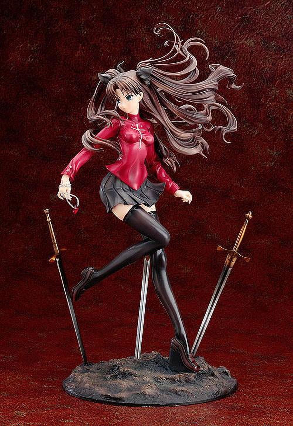 Fate/stay night Tohsaka Rin Anime Action Figure PVC Vivid Figures ...