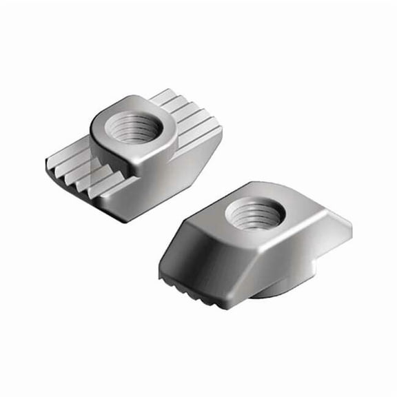 Hammer Nut, Steel, Zinc-Plated, PK4 096H08615