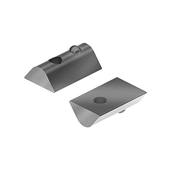 Fath Roll In T-Nut, Steel, Zinc-Plated, PK4 09627U1/4