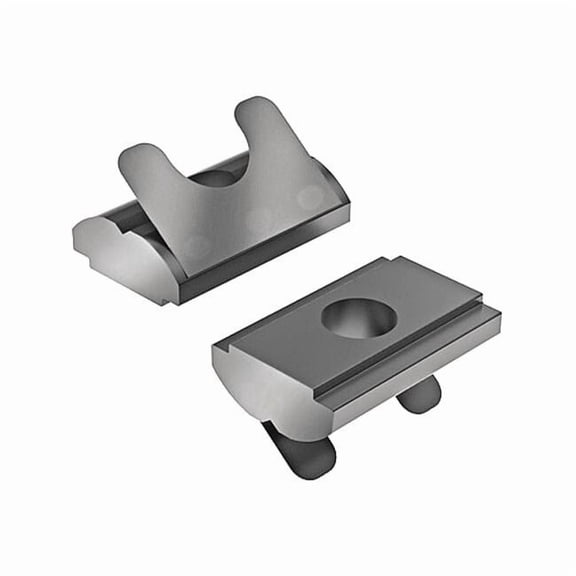 Roll In T-Nut, Steel, Zinc-Plated, PK4 0965416F