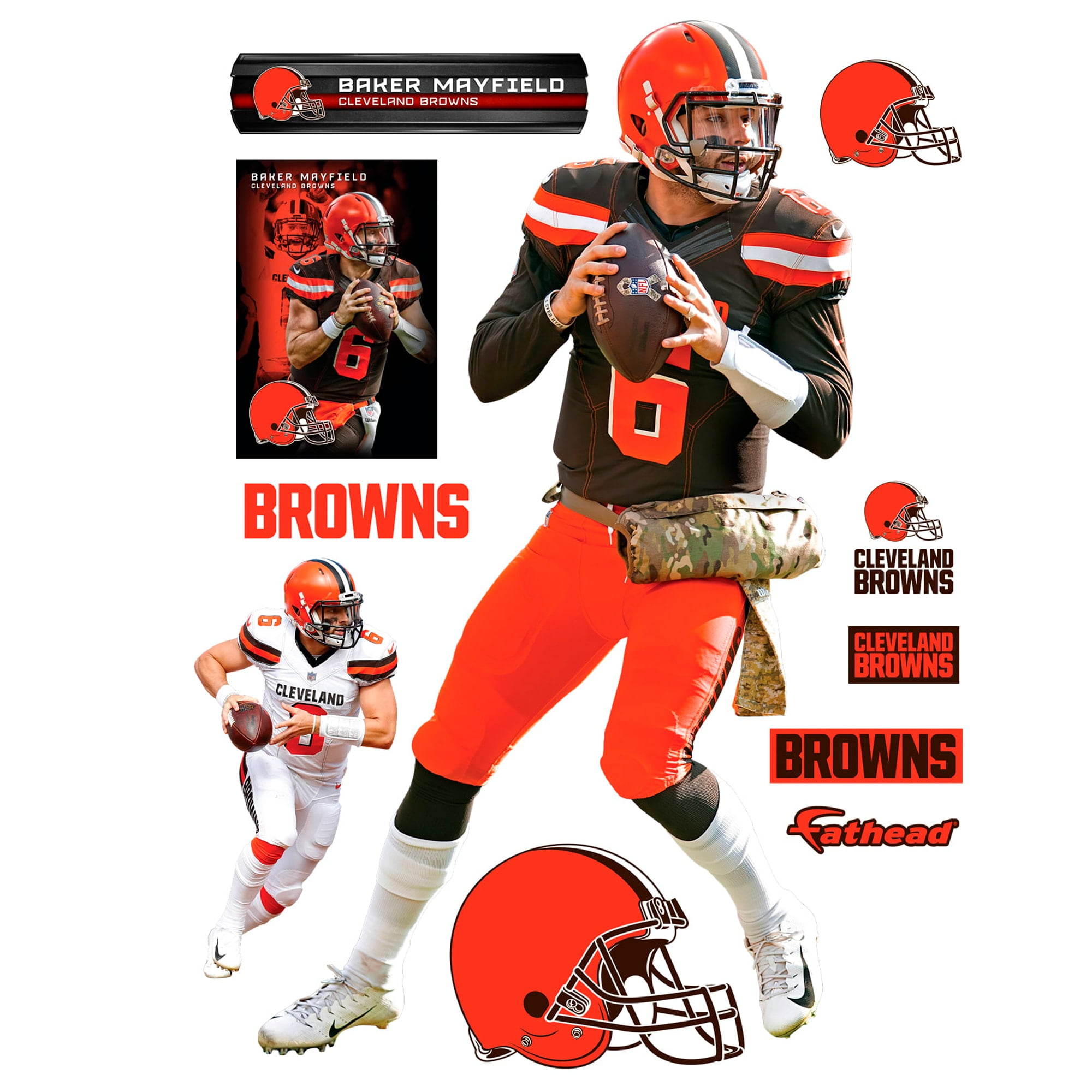 Cleveland Browns 12x12 5D Wall Art