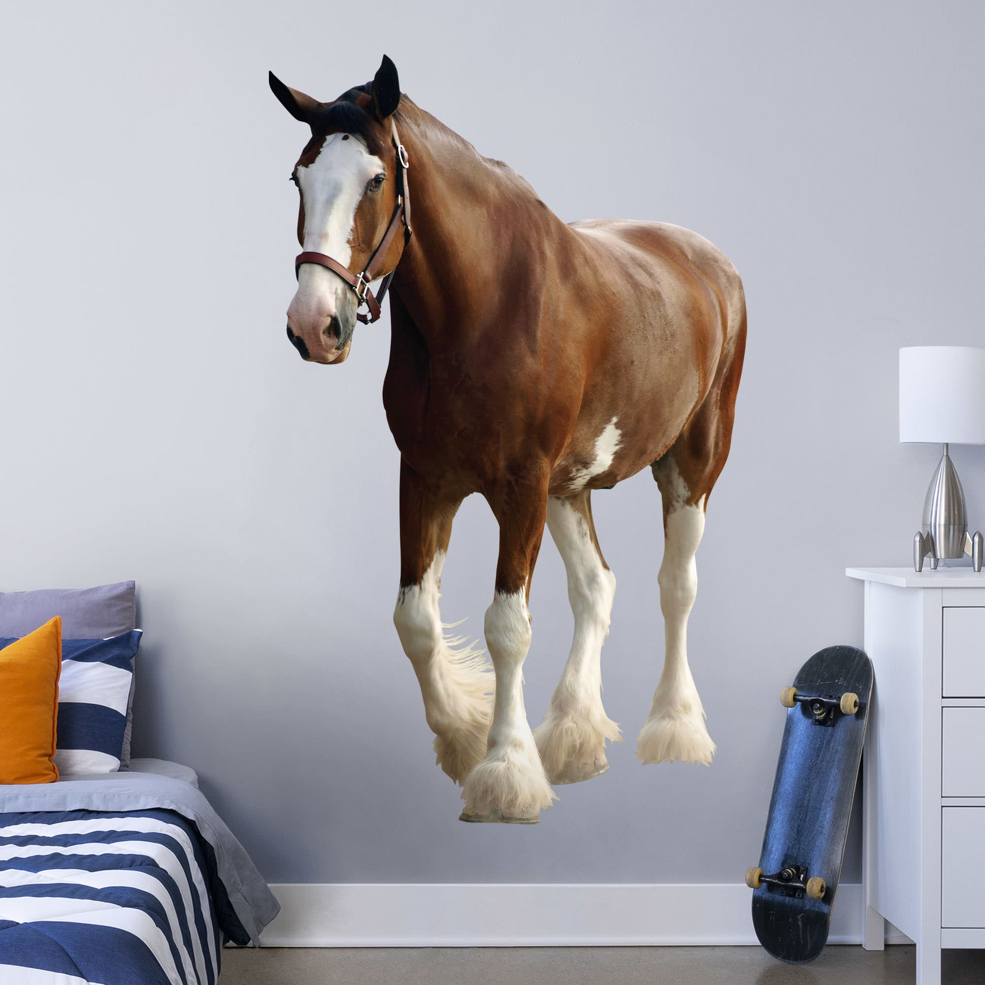 Fathead Clydesdale Huge Animal Removable Wall Decal