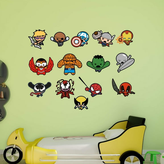 Fathead Kawaii Marvel Wall Decal Collection